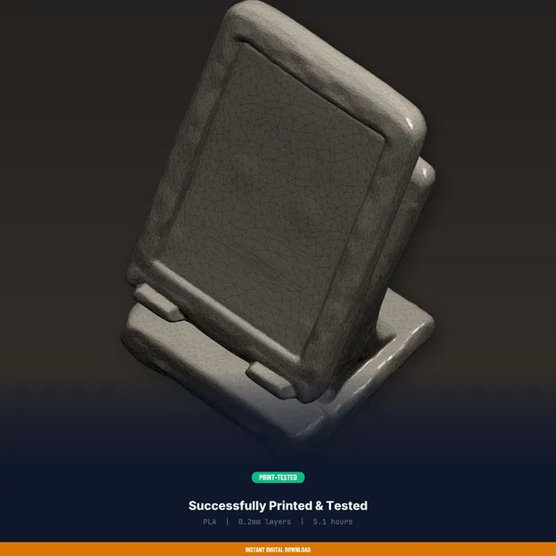 Giá Đỡ E-Reader Rảnh Tay, Kẹp Kindle, Dễ Lật Trang – File STL In 3D - Image 8