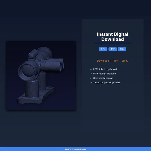 Đế Giữ Eyepiece 2 Inch Cho Kính Thiên Văn, Chứa 3 (File STL In 3D) - Image 2