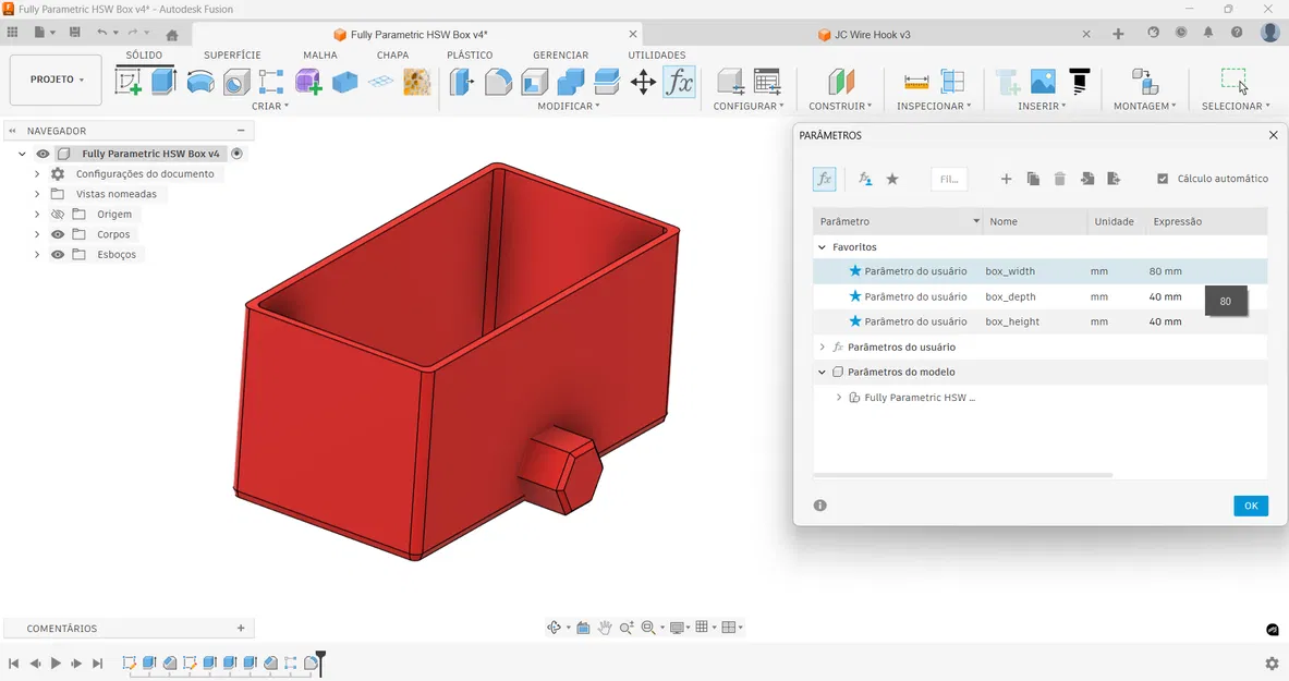 Hộp/Khay HSW Fully Parametric (Honeycomb Storage Wall) - Image 8
