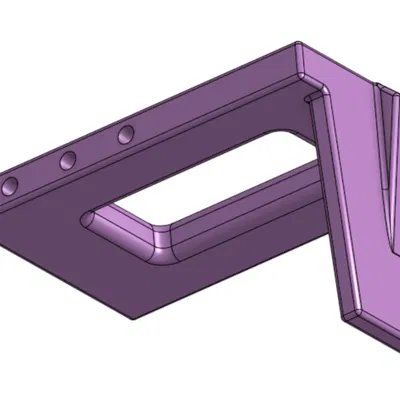 Bản mở rộng cho Vivo Under Desk Wall Mount Mount-PC01