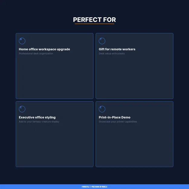 Kệ nâng màn hình treo Floating Monitor Shelf Riser – File STL in 3D - Image 7