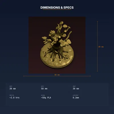 Forest Guardian Tree Ent - File STL 3D in được