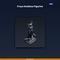 Tượng Nữ Thần Freya - File STL 3D Printable - Thumbnail 1