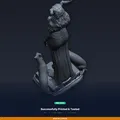 Tượng Nữ Thần Freya - File STL 3D Printable - Thumbnail 8