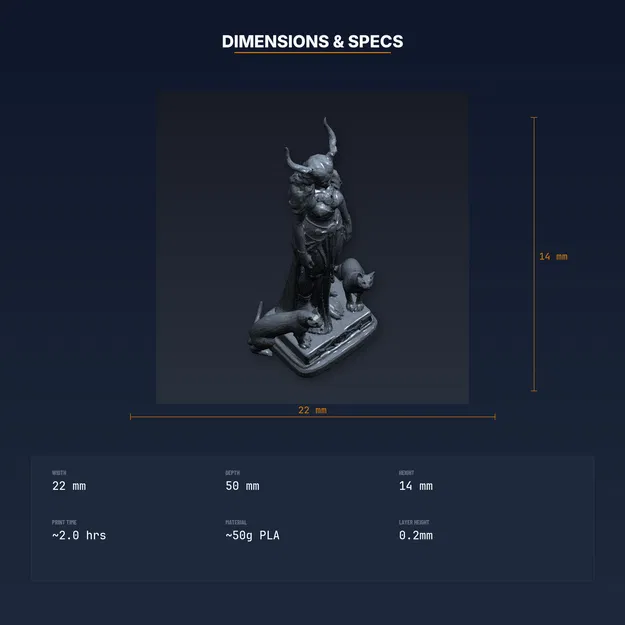 Tượng Nữ Thần Freya - File STL 3D Printable - Image 4