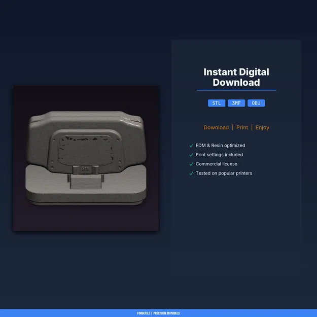 Kệ Trưng Bày Máy Game Cầm Tay Retro Bản Rộng – File STL In 3D - Image 2