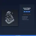 Tượng Ganesh Ngồi - File STL In 3D - Thumbnail 2