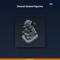 Tượng Ganesh Ngồi - File STL In 3D - Thumbnail 1
