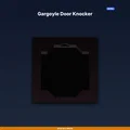 Gargoyle Door Knocker - File STL 3D in được - Thumbnail 1