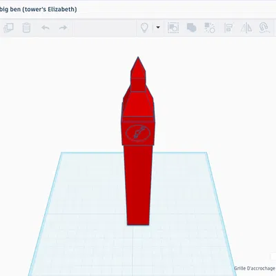 Mô hình Big Ben thu nhỏ - Tháp Elizabeth Tower cho dân mê kiến trúc London