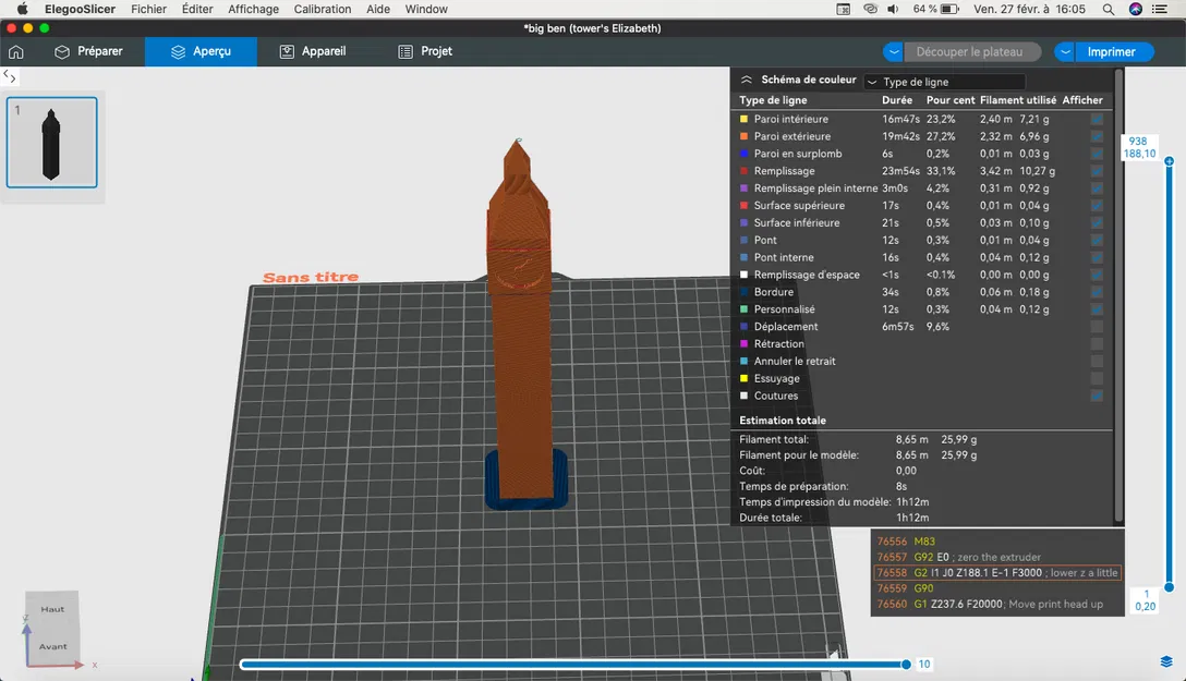 Mô hình Big Ben thu nhỏ - Tháp Elizabeth Tower cho dân mê kiến trúc London - Image 2