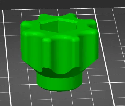 Núm vặn cho vít M10 đầu lục giác 17 mm - Image 1