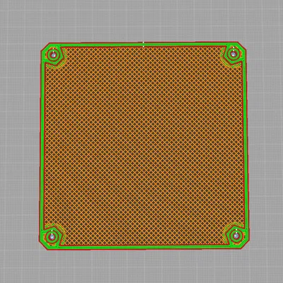 Bộ lọc bụi cho quạt PC 120mm