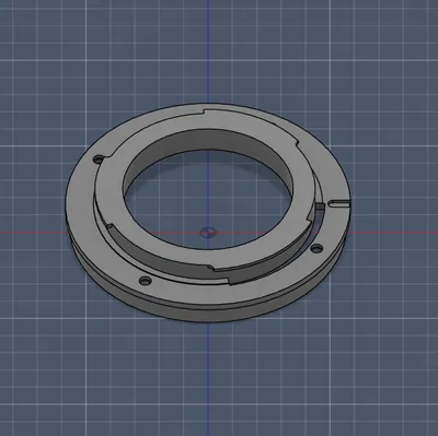 Adapter Revuenon 135mm f2.8 từ Pentax K sang Nikon F