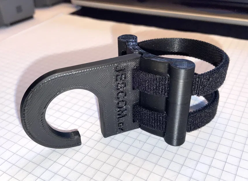 Móc treo gắn tay đẩy cho xe đẩy em bé (Handlebar hook for buggy scroller) - Image 4