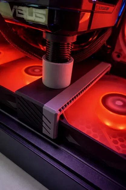 Cầu đỡ quạt chassis low-profile (Low-Profile Chassis Fan Support Bridge) - Image 3