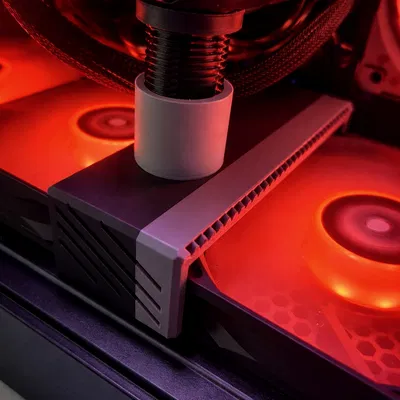 Cầu đỡ quạt chassis low-profile (Low-Profile Chassis Fan Support Bridge)