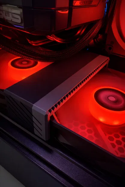 Cầu đỡ quạt chassis low-profile (Low-Profile Chassis Fan Support Bridge) - Image 4