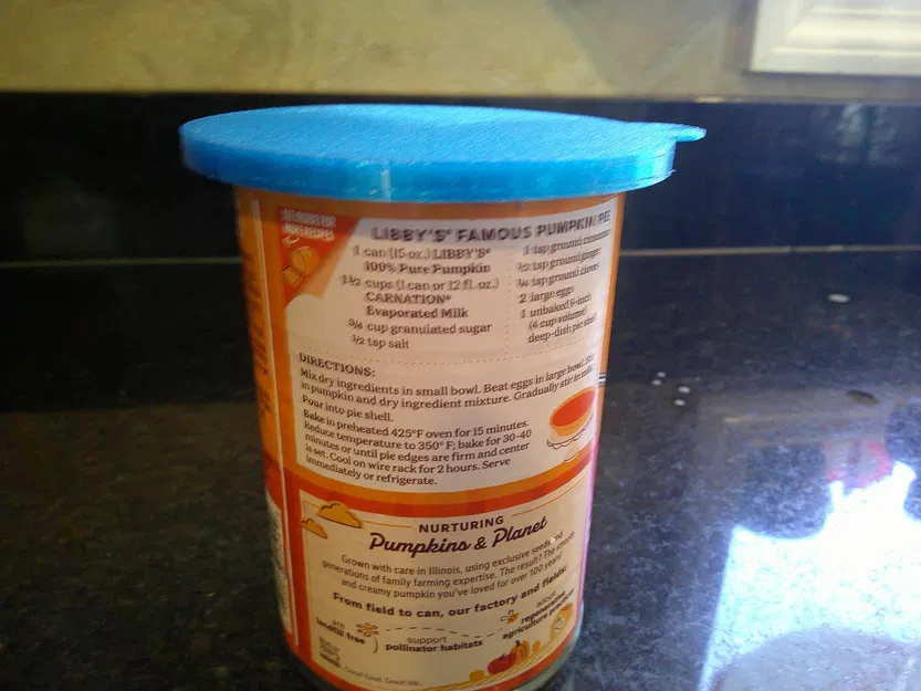 Nắp Đậy Lon Hộp Thực Phẩm In 3D Bằng Nhựa TPU - Image 3