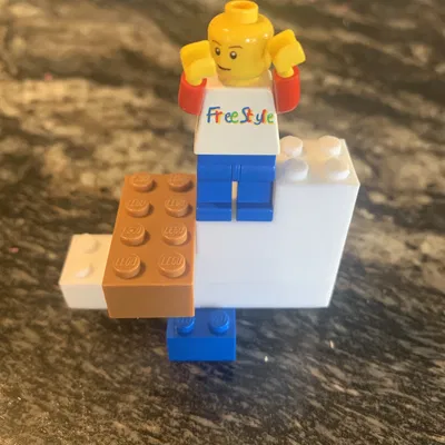 Cầu thang 4 bậc Lego Compatible - Phụ kiện sáng tạo không giới hạn