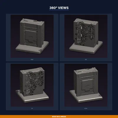 Kệ Trưng Bày Băng Game Retro 8-Bit - File STL In 3D