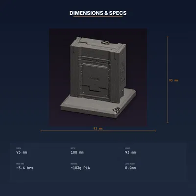 Kệ Trưng Bày Băng Game Retro 8-Bit - File STL In 3D