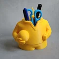Ống cắm bút hình cầu thủ bóng đá (Soccer Player Pen Holder) - Thumbnail 5