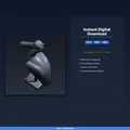 Tượng Bồ Nông Trang Trí Sân Vườn (Pelican Garden Figurine) - File STL in 3D - Thumbnail 2
