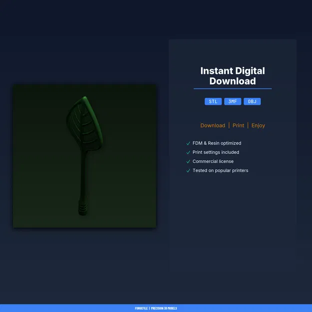 Bộ Cọc Nhãn Cây Trồng (Plant Label Stake Set) - File STL In 3D - Image 2