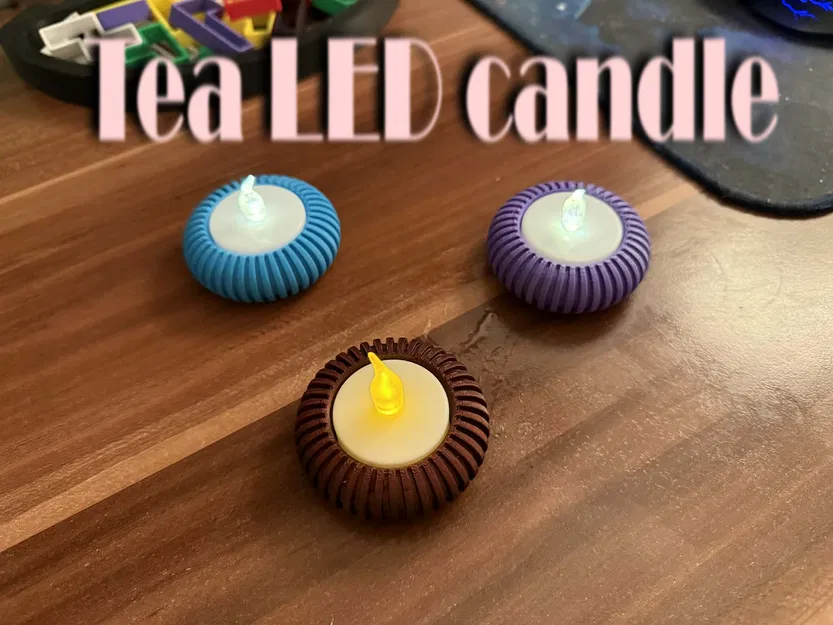 Đế nến LED tea light lãng mạn nổi trên nước (Floating) - Image 1