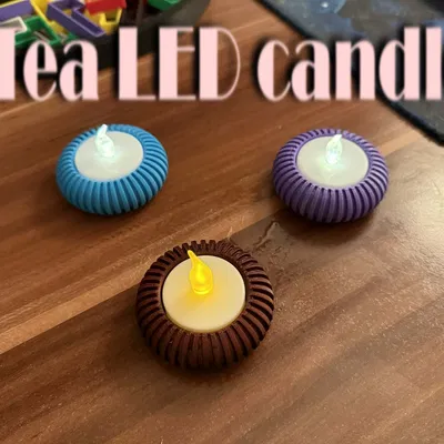 Đế nến LED tea light lãng mạn nổi trên nước (Floating)