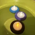 Đế nến LED tea light lãng mạn nổi trên nước (Floating) - Thumbnail 2