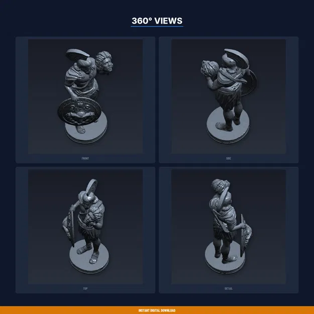 Perseus Với Đầu Medusa - File STL In 3D - Image 3