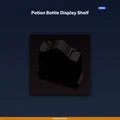 Kệ Trưng Bày Chai Thuốc (Potion Bottle Display Shelf) - File STL In 3D - Thumbnail 1
