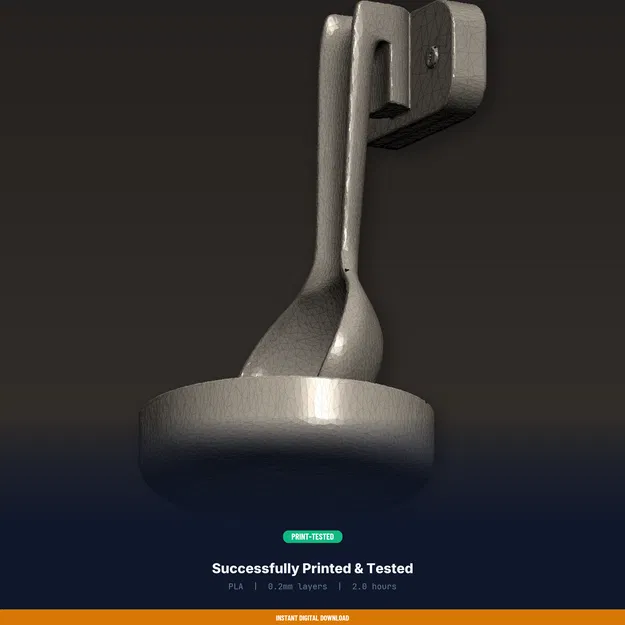 Giá đỡ muỗng xúc thức ăn thú cưng (Pet Food Scoop Holder) - File STL in 3D - Image 8