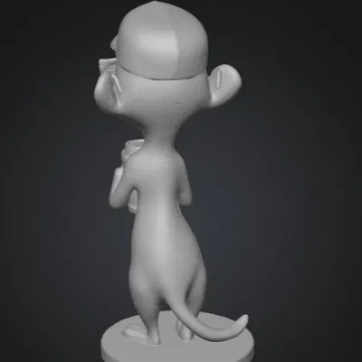 Mô Hình Chú L linh Dương "Suricata Cafetera" Độc Đáo