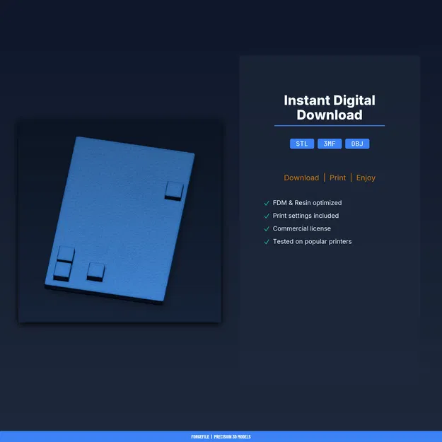 Bộ xếp hình chứng minh Định lý Pythagoras - File STL in 3D - Image 2