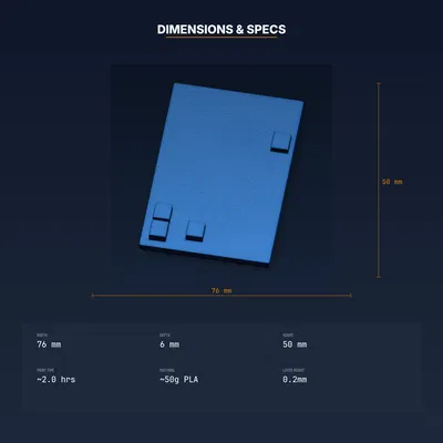 Bộ xếp hình chứng minh Định lý Pythagoras - File STL in 3D