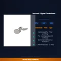 Phượng Hoàng Trỗi Dậy Từ Ngọn Lửa - File STL 3D In Được - Thumbnail 2