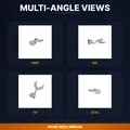 Phượng Hoàng Trỗi Dậy Từ Ngọn Lửa - File STL 3D In Được - Thumbnail 3
