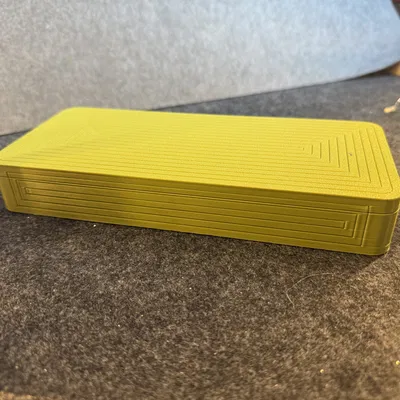 Pencilcase line – Hộp đựng bút nắp trượt tối giản, không cần support