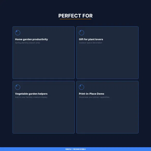 Bộ Cọc Nhãn Cây Trồng (Plant Label Stake Set) - File STL In 3D - Image 7