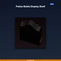 Kệ Trưng Bày Chai Thuốc (Potion Bottle Display Shelf) - File STL In 3D - Thumbnail 1