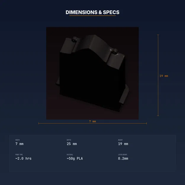 Kệ Trưng Bày Chai Thuốc (Potion Bottle Display Shelf) - File STL In 3D - Image 4