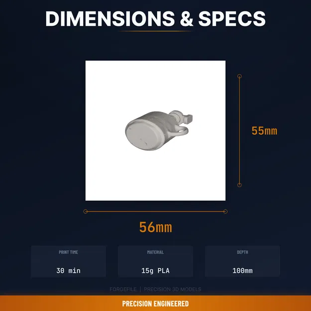 Đầu Vòi Rót Sáp Clip-On Cho Wax Pour Pot – Rót Sạch, Làm Nến (STL 3D) - Image 4