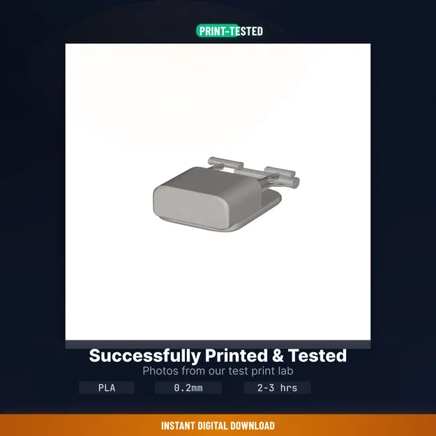 Giá Treo Dao Cạo Gắn Tường (Suction Cup), Giữ Nhiều Dao Cạo – STL In 3D - Image 8