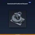 Quetzalcoatl Feathered Serpent - File STL 3D Có Thể In - Thumbnail 1