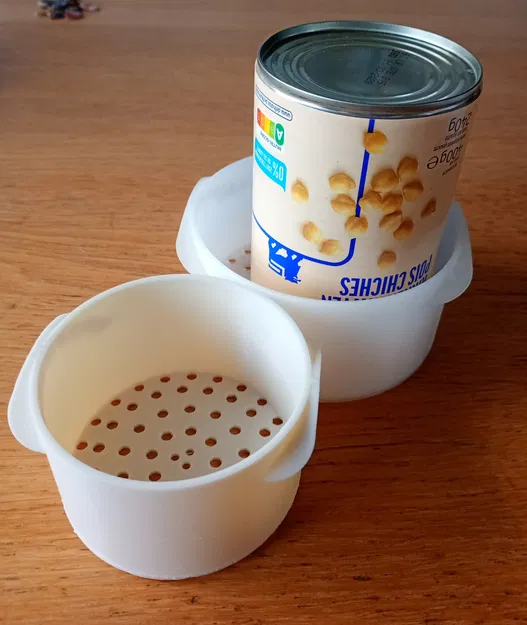 Hũ thoát nước (draining jars) để tráng đồ hộp (afgiet potjes, bocaux égouttés, frascos de drenaje) - Image 1