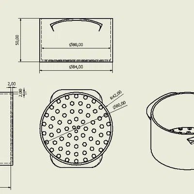 Hũ thoát nước (draining jars) để tráng đồ hộp (afgiet potjes, bocaux égouttés, frascos de drenaje)