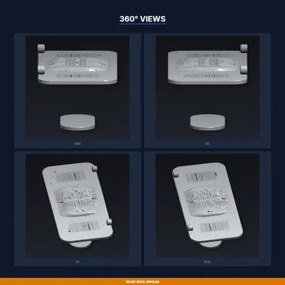 Giá Treo Router Gắn Tường – File STL In 3D